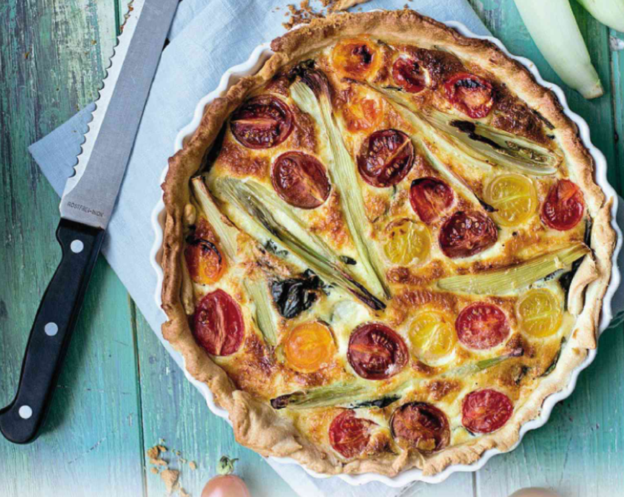 tomato-fennel-tart