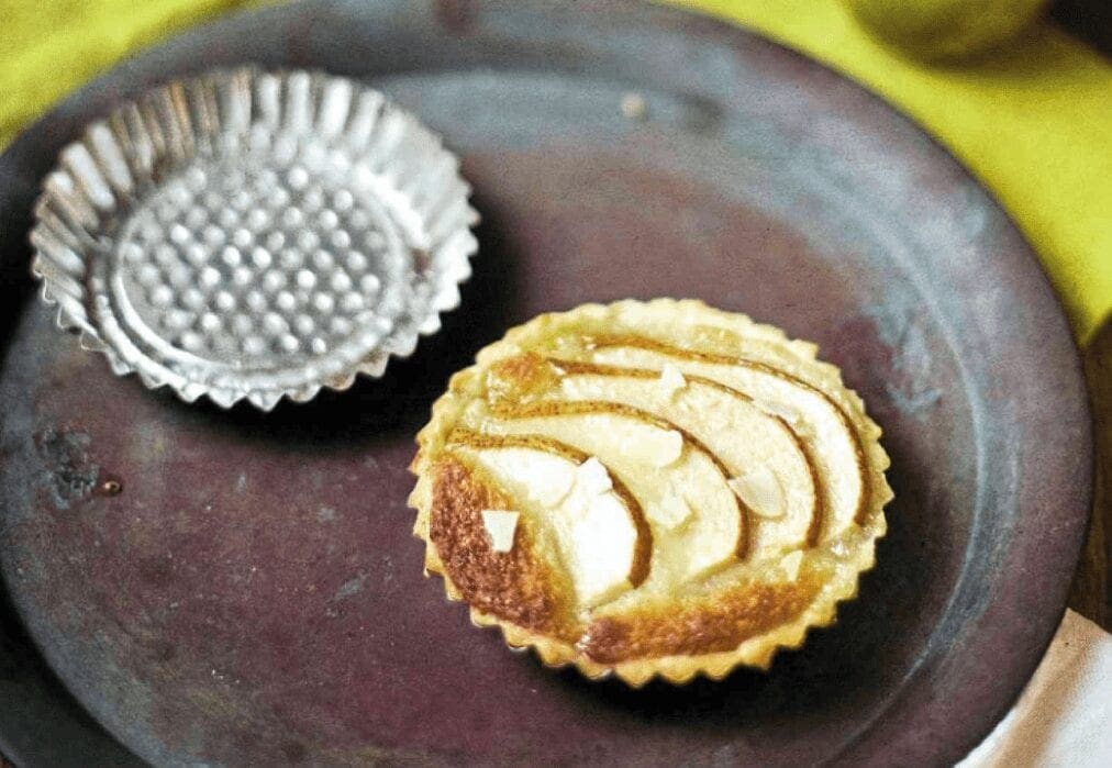 pear-marzipan-tartlets