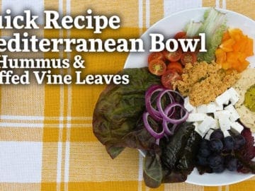 How to Make a Mediterranean Bowl